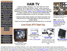 Tablet Screenshot of hamtv.com